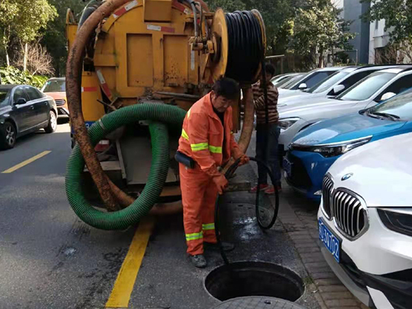 陆丰排污管道清淤